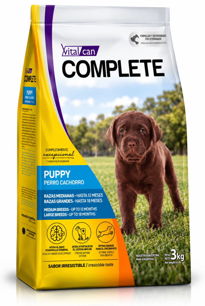 Vitalcan Complete Cachorro Mediano y Grande