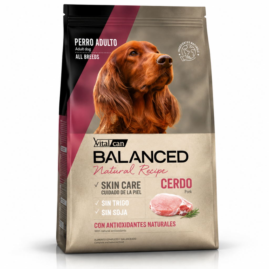 Vitalcan Natural Recipe Cerdo