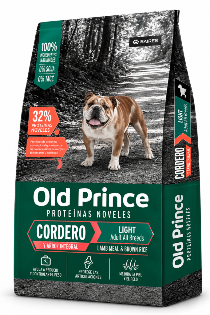 Old Prince Cordero Y Arroz Perros Adultos Light
