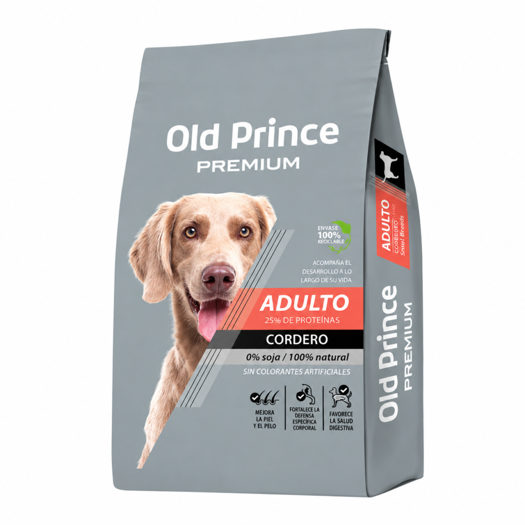 Old Prince Premium Adultos Cordero Y Arroz