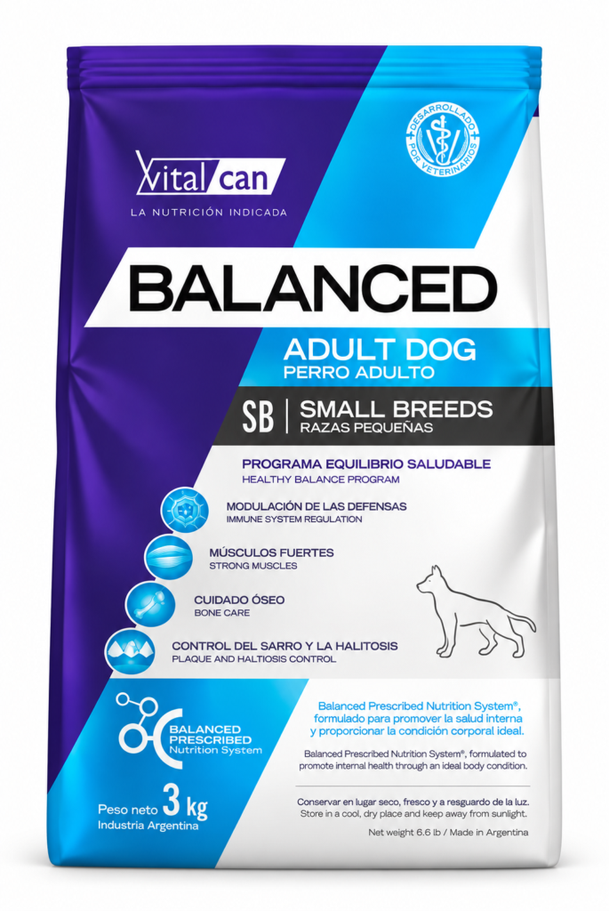 Vitalcan BALANCED Perro Adulto Raza Pequeña