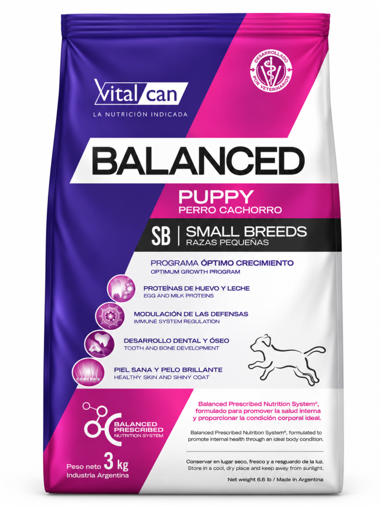 Vitalcan BALANCED Perro Cachorro Raza Pequeña