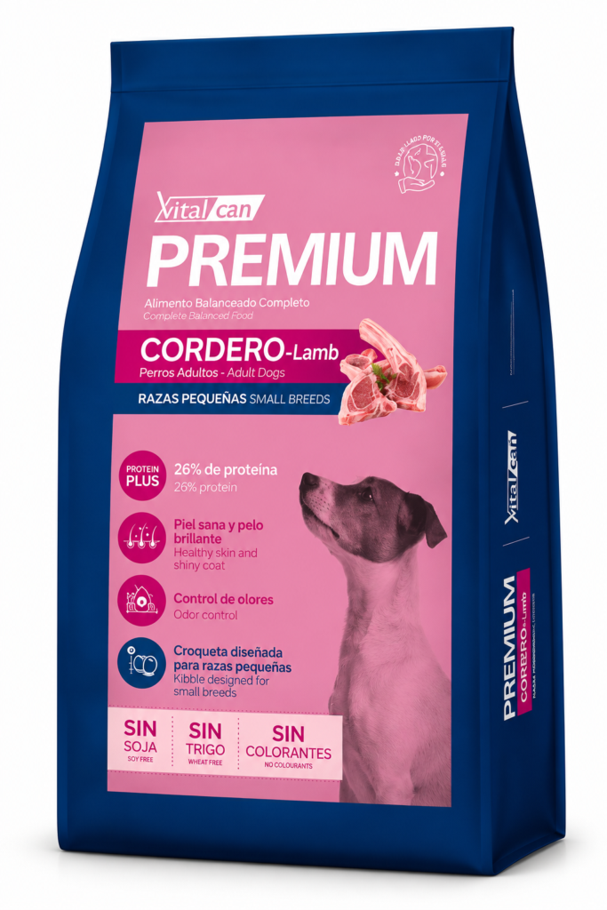 Vitalcan PREMIUM Perro Razas Pequeñas Cordero
